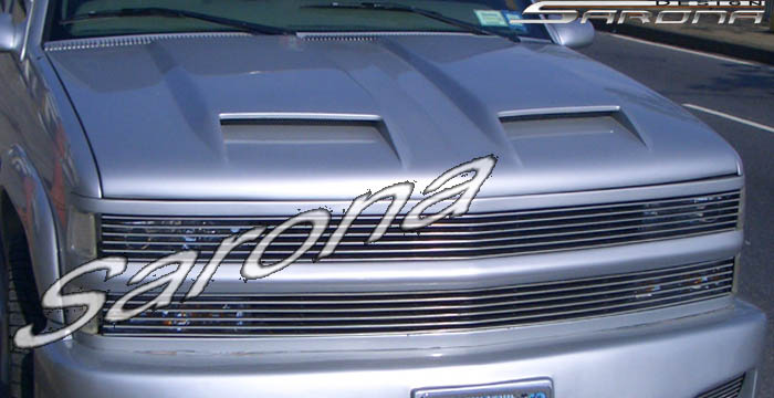 Custom Chevy Tahoe Hood  SUV/SAV/Crossover (1992 - 1999) - $790.00 (Manufacturer Sarona, Part #CH-002-HD)